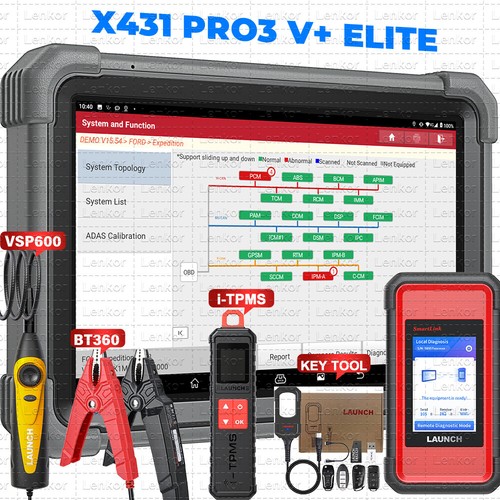 Launch x431 pro3s elite pro5 - pro3s+,